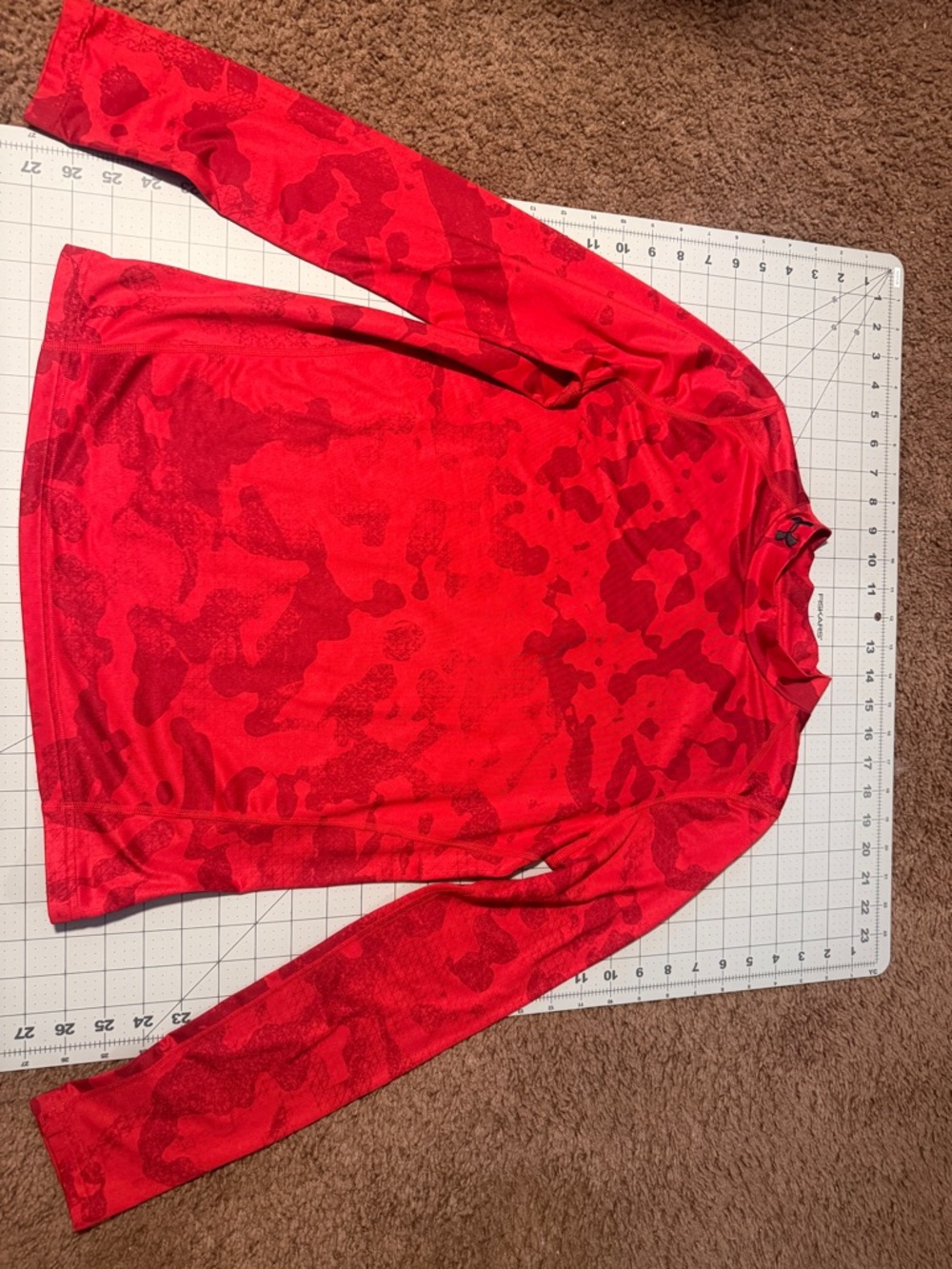 Under Armour Red ColdGear Performance Hoodie